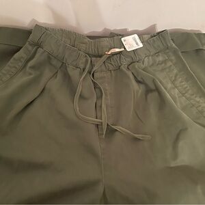 Free People Sage Green Relaxed Pants